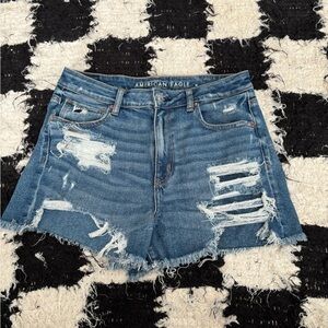 american eagle mom jean shorts